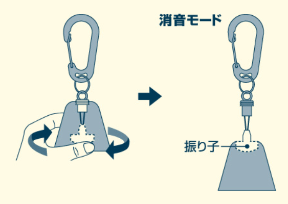 オリジナルトレッキングベルサイレント