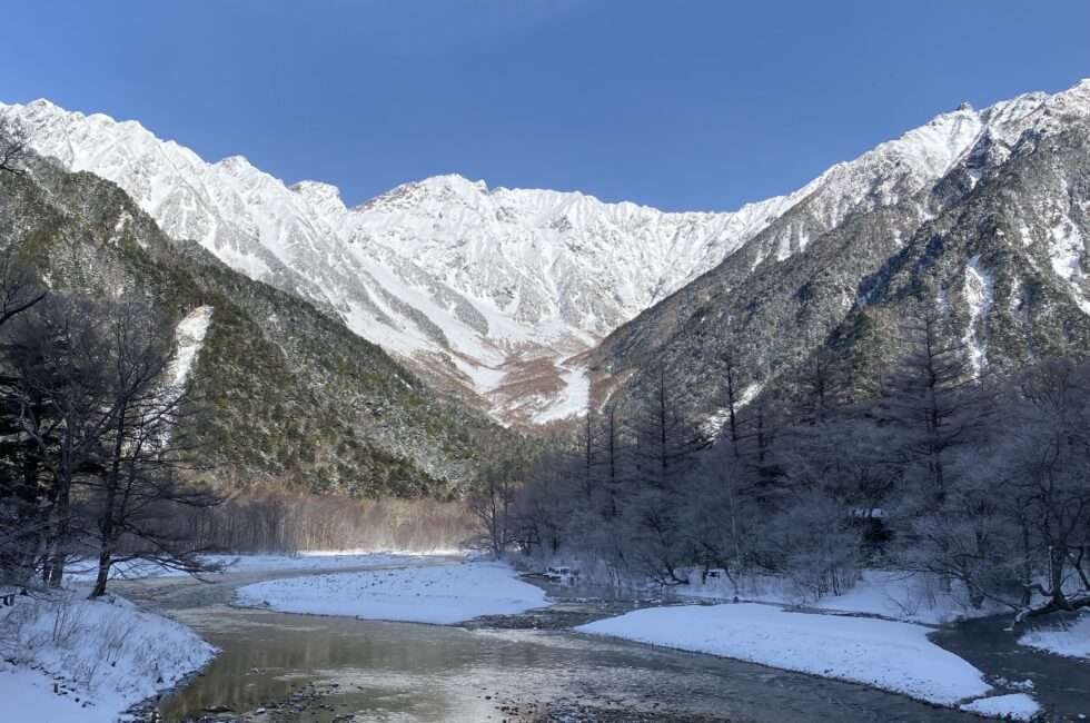 上高地穂高連峰